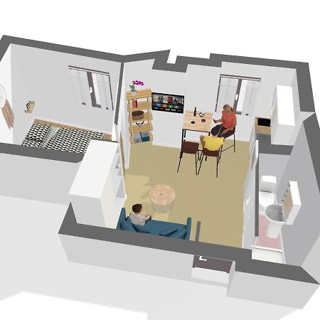 Aux Pieds De La Bonne Mere - Centre - Wifi 마르세유 외부 사진